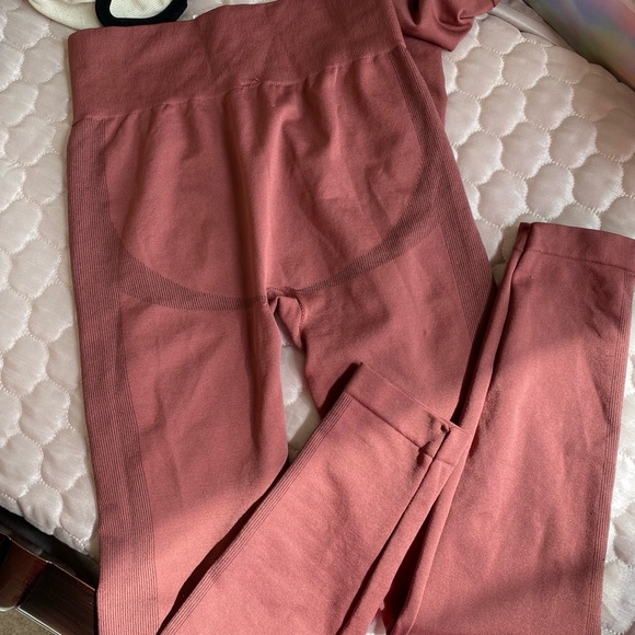 Brick Red Athleisure Set - Picture 2 of 3